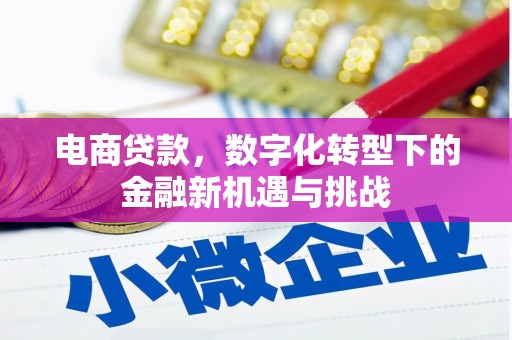 古镇电商贷款，数字化转型下的金融新机遇与挑战