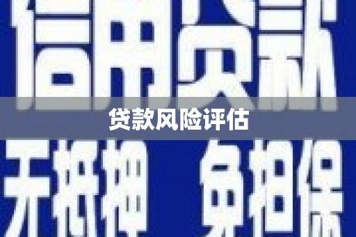 古镇贷款风险评估