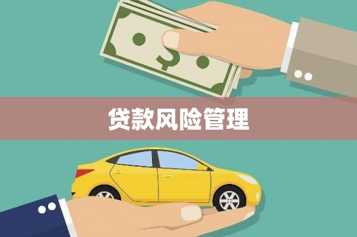 古镇贷款风险管理