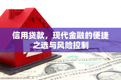 古镇信用贷款，现代金融的便捷之选与风险控制