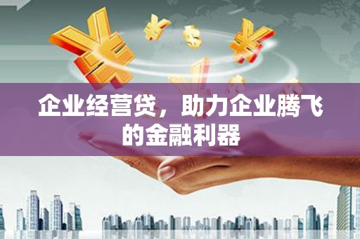 古镇企业经营贷，助力企业腾飞的金融利器