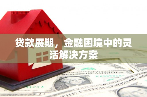 古镇贷款展期，金融困境中的灵活解决方案