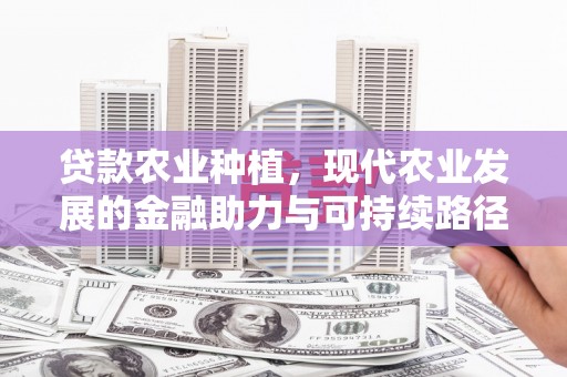 古镇贷款农业种植，现代农业发展的金融助力与可持续路径