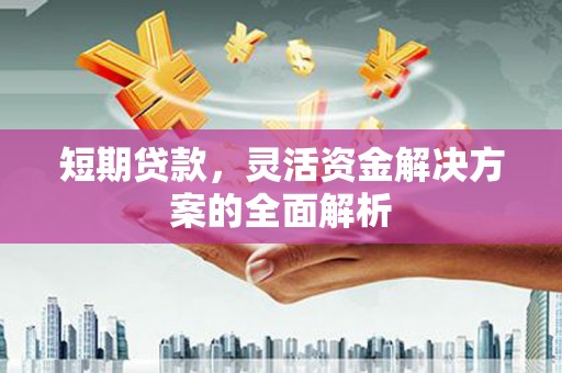 古镇短期贷款，灵活资金解决方案的全面解析