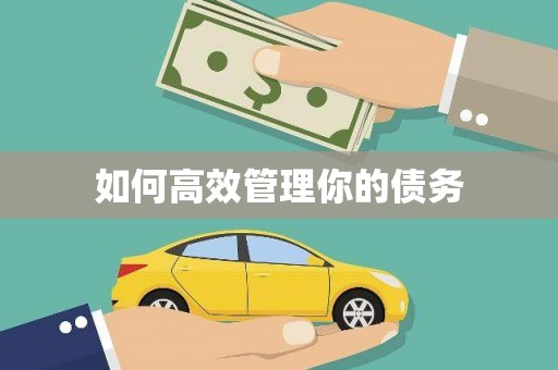 古镇如何高效管理你的债务
