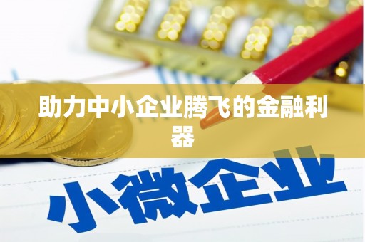 古镇助力中小企业腾飞的金融利器